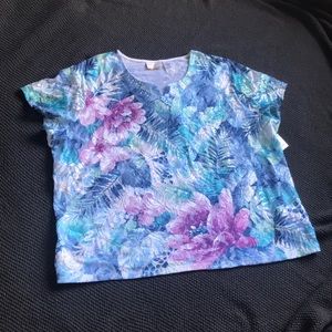 NWT Alfred Dunner Plus Size Top